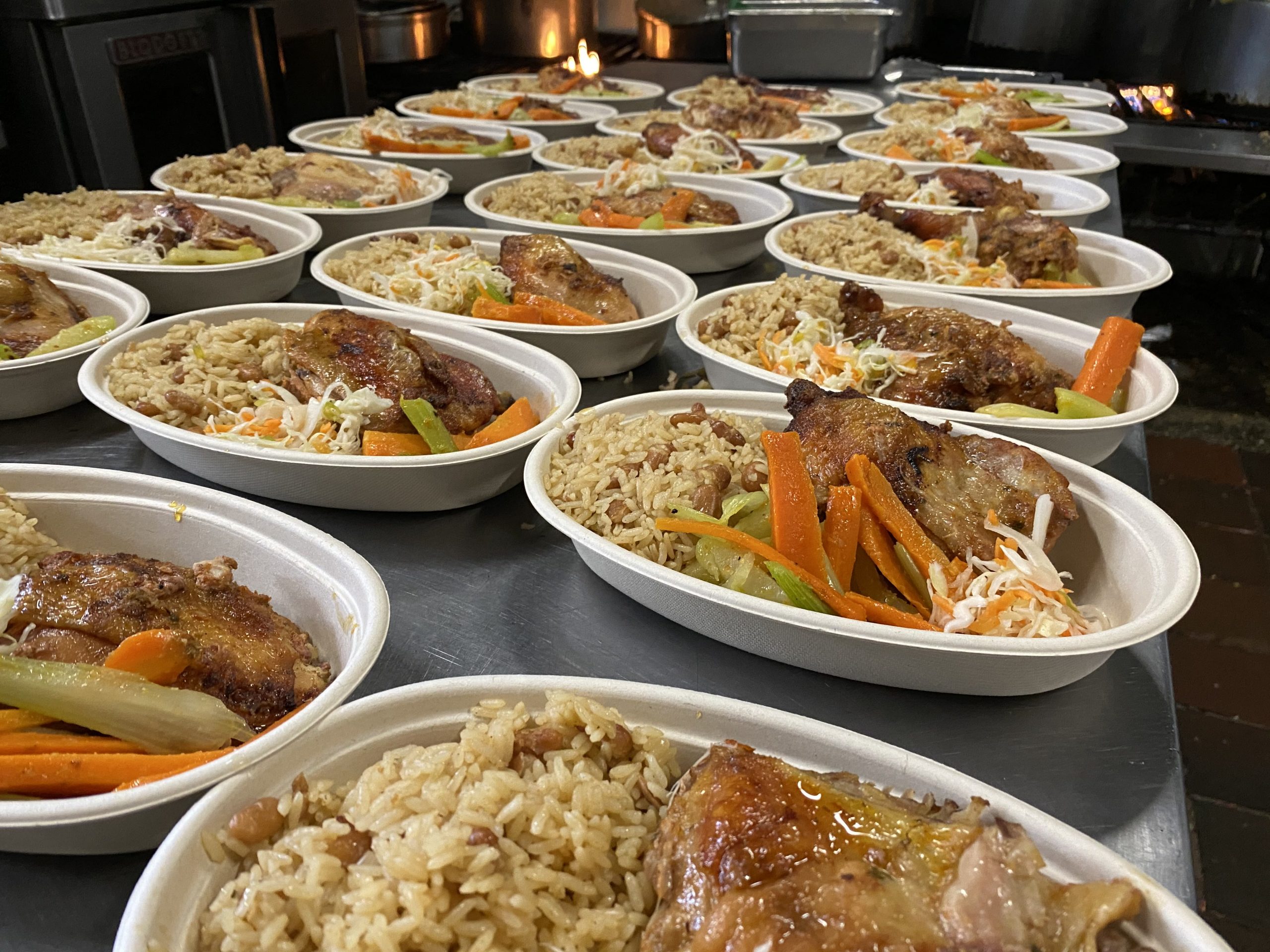 Serving Meals To Hospitals